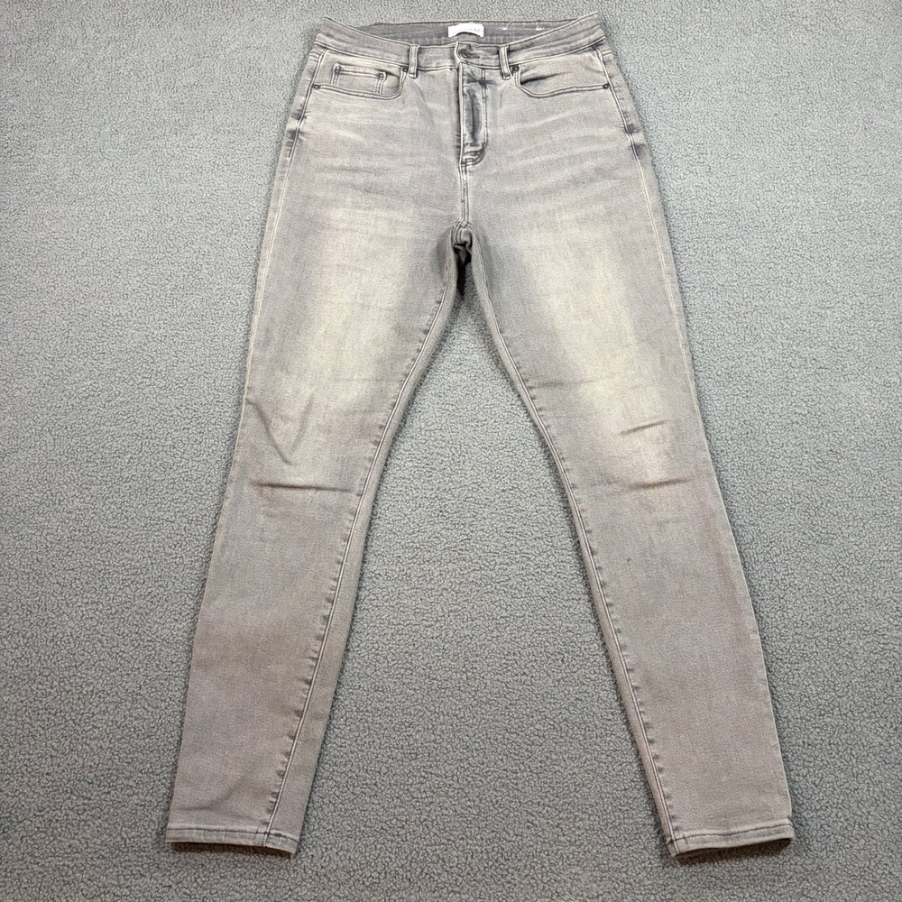 LOFT Sculpt Jegging Womens 29/8 Gray High Rise Skinny Jeans Stretch Denim 570074